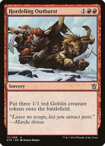 Hordeling Outburst, Khans of Tarkir 111