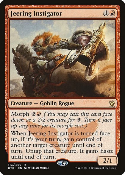 Jeering Instigator, Khans of Tarkir 113