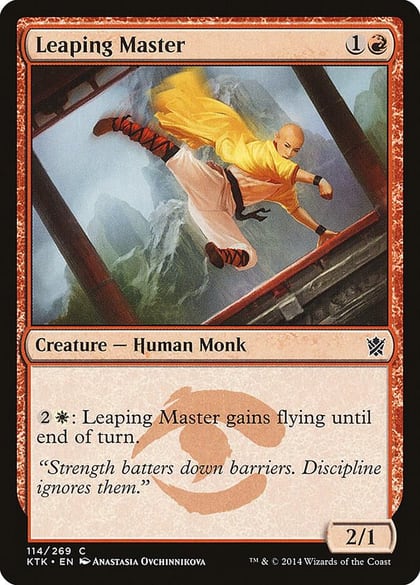 Leaping Master, Khans of Tarkir 114