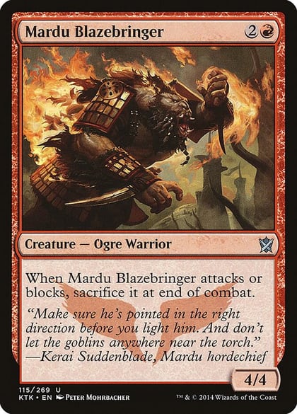 Mardu Blazebringer, Khans of Tarkir 115