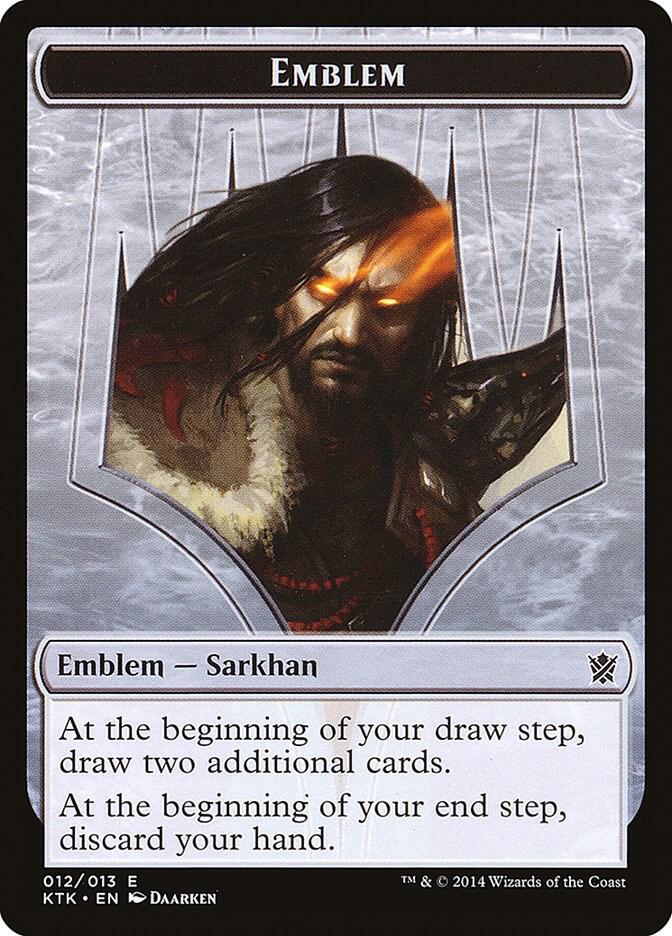 Emblem - Sarkhan, the Dragonspeaker, Khans of Tarkir 12