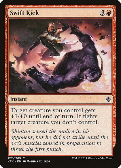 Swift Kick, Khans of Tarkir 122