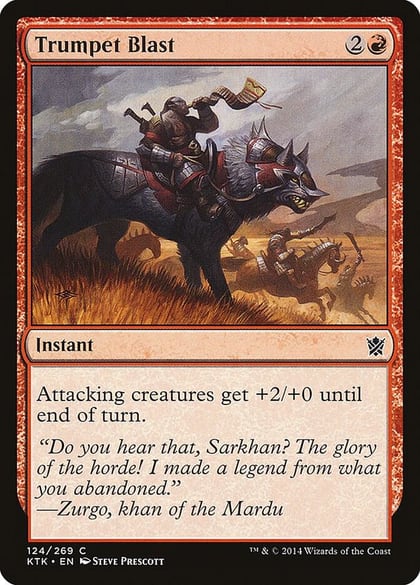Trumpet Blast, Khans of Tarkir 124