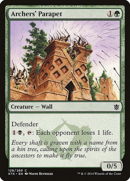 Archers' Parapet, Khans of Tarkir 128