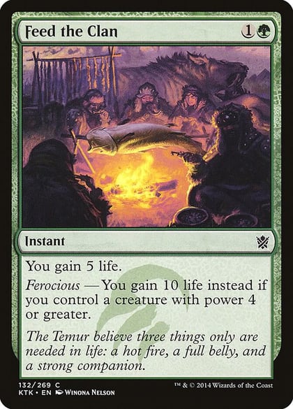 Feed the Clan, Khans of Tarkir 132