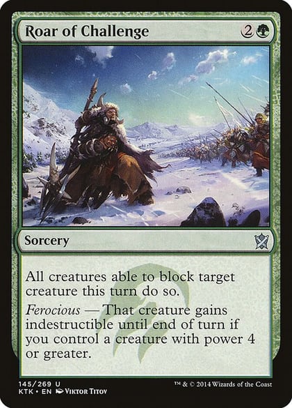 Roar of Challenge, Khans of Tarkir 145