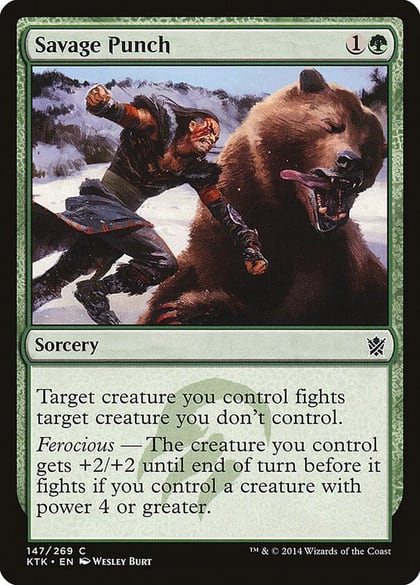 Savage Punch, Khans of Tarkir 147