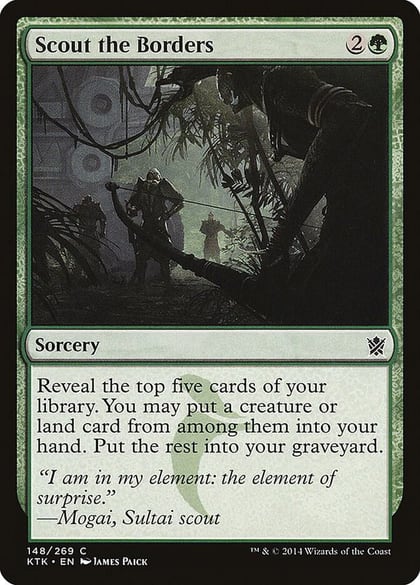 Scout the Borders, Khans of Tarkir 148