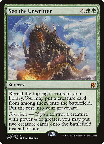 See the Unwritten, Khans of Tarkir 149
