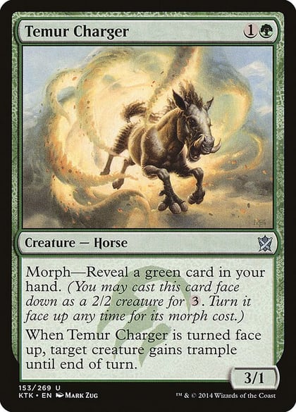 Temur Charger, Khans of Tarkir 153
