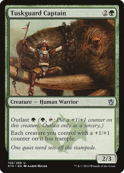 Tuskguard Captain, Khans of Tarkir 156