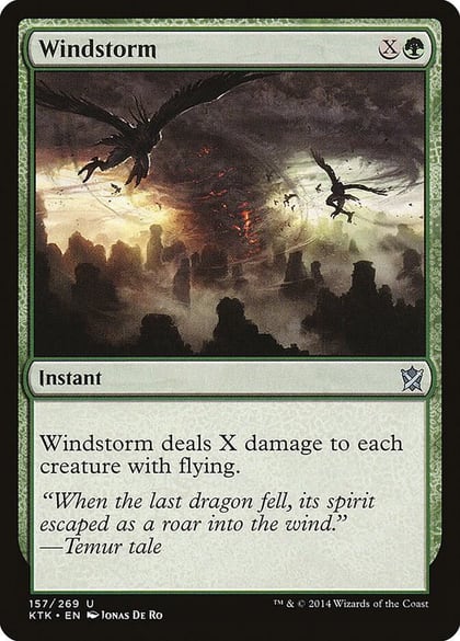 Windstorm, Khans of Tarkir 157