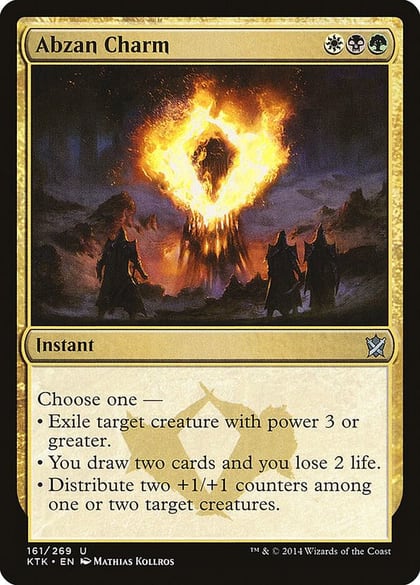 Abzan Charm, Khans of Tarkir 161