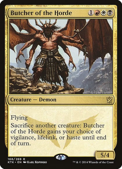 Butcher of the Horde, Khans of Tarkir 168