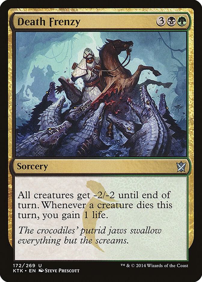 Death Frenzy, Khans of Tarkir 172