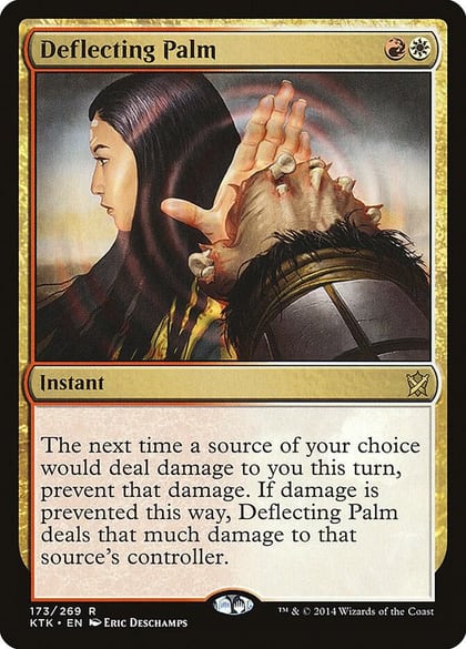 Deflecting Palm, Khans of Tarkir 173