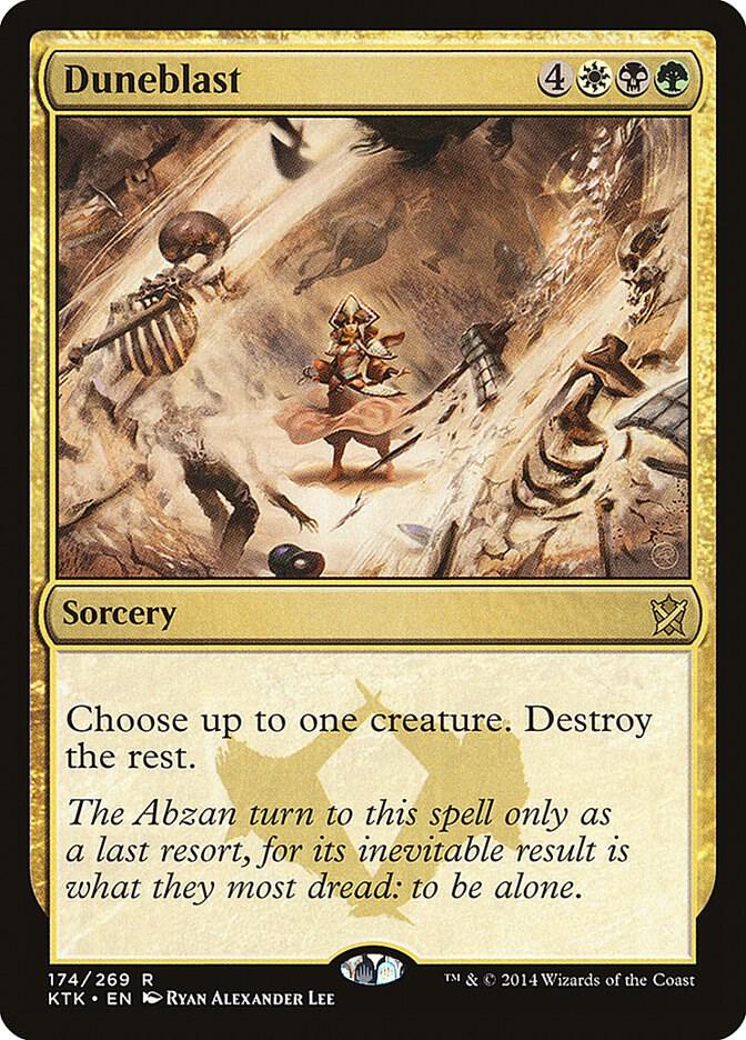 Duneblast, Khans of Tarkir 174
