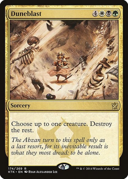 Duneblast, Khans of Tarkir 174