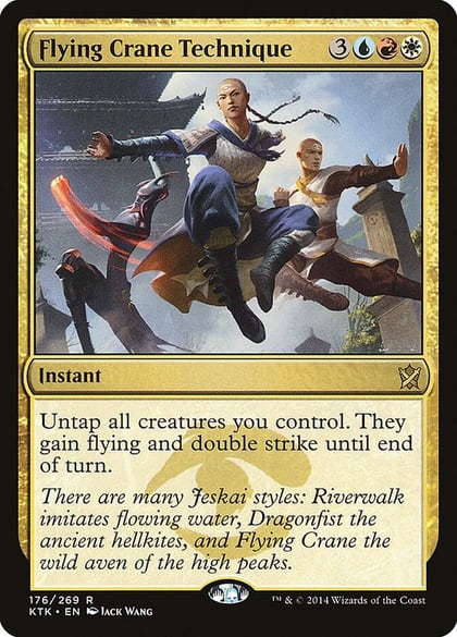 Flying Crane Technique, Khans of Tarkir 176