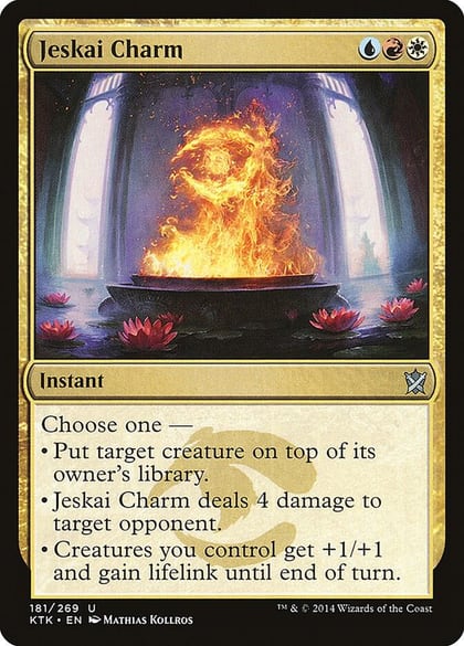 Jeskai Charm, Khans of Tarkir 181