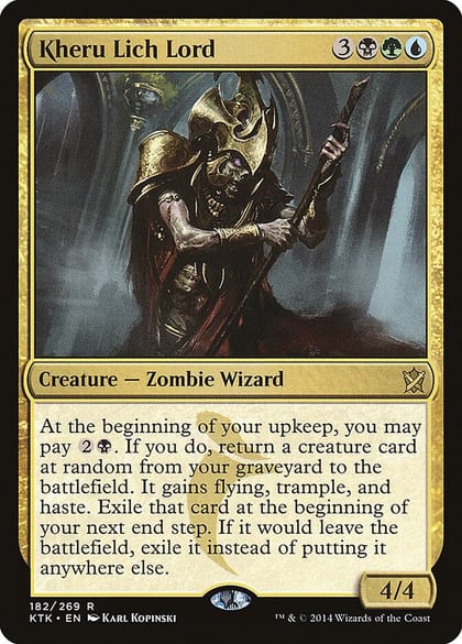 Kheru Lich Lord, Khans of Tarkir 182