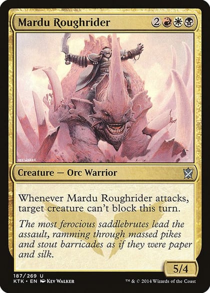 Mardu Roughrider, Khans of Tarkir 187