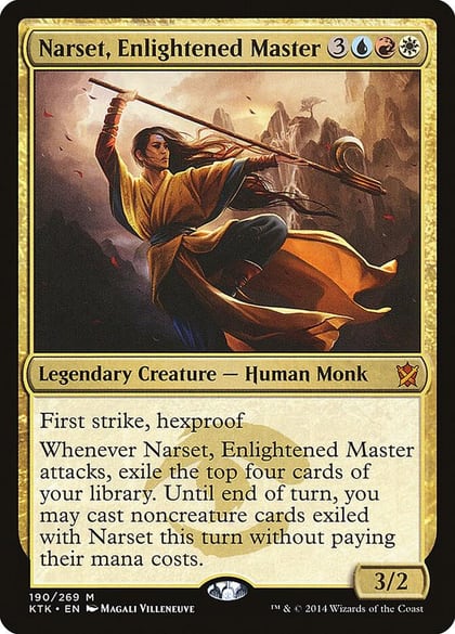 Narset, Enlightened Master, Khans of Tarkir 190