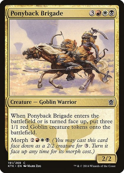 Ponyback Brigade, Khans of Tarkir 191