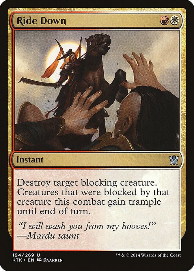 Ride Down, Khans of Tarkir 194