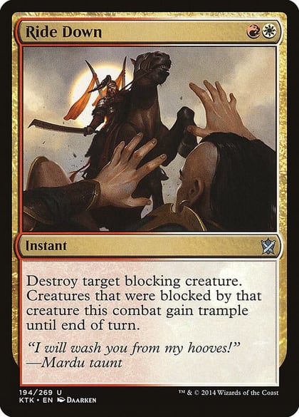 Ride Down, Khans of Tarkir 194