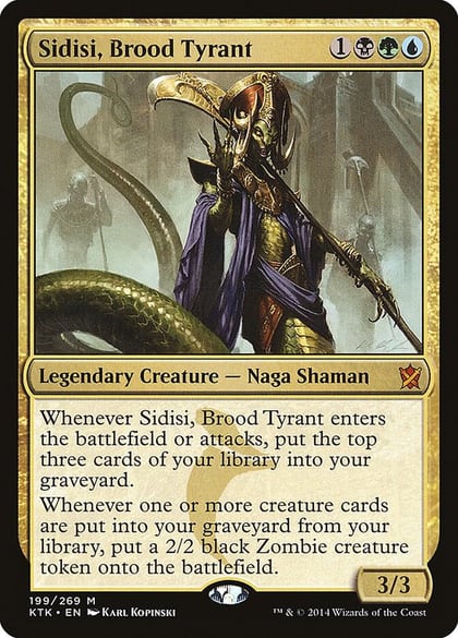 Sidisi, Brood Tyrant, Khans of Tarkir 199