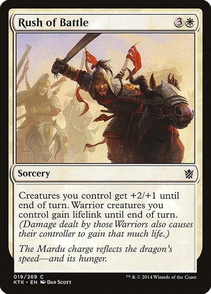 Rush of Battle, Khans of Tarkir 19