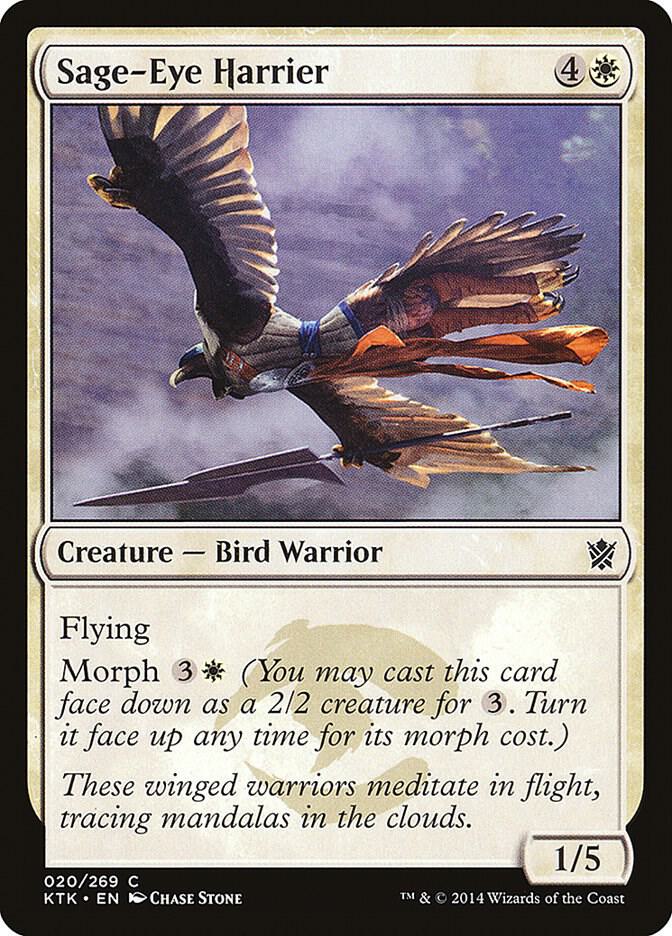 Sage-Eye Harrier, Khans of Tarkir 20