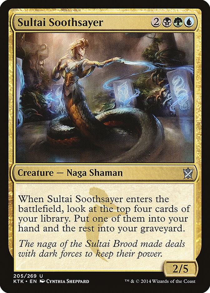 Sultai Soothsayer, Khans of Tarkir 205