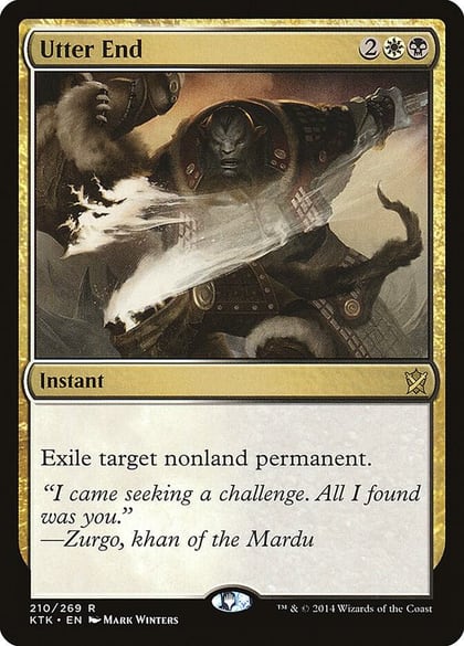 Utter End, Khans of Tarkir 210