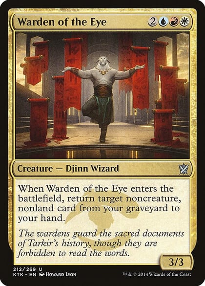 Warden of the Eye, Khans of Tarkir 212