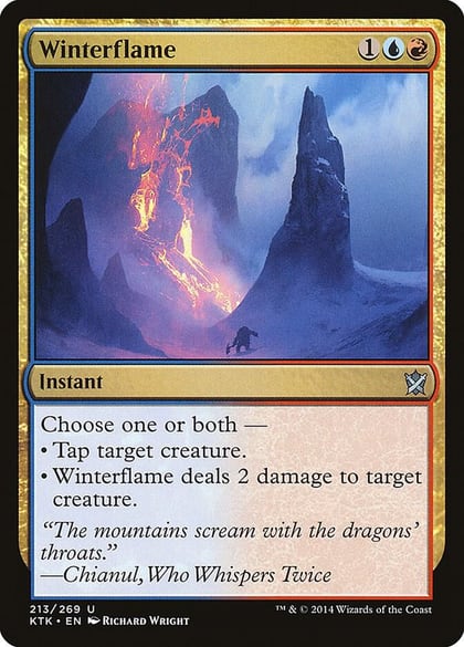 Winterflame, Khans of Tarkir 213