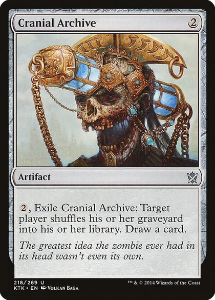 Cranial Archive, Khans of Tarkir 218