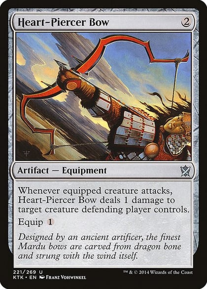 Heart-Piercer Bow, Khans of Tarkir 221