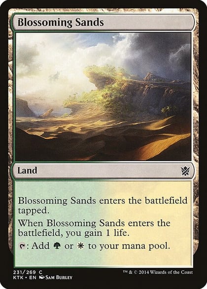 Blossoming Sands, Khans of Tarkir 231