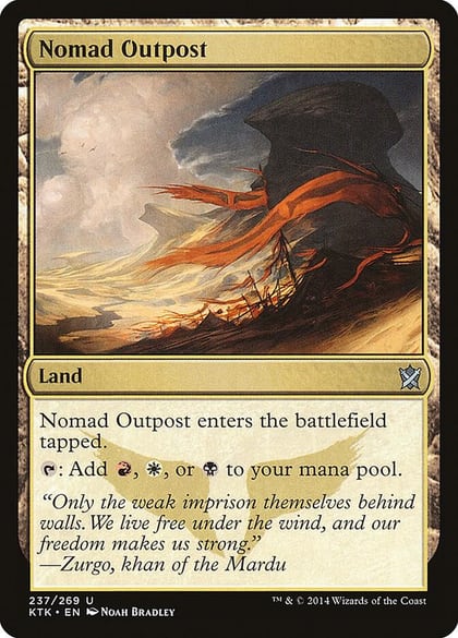 Nomad Outpost, Khans of Tarkir 237