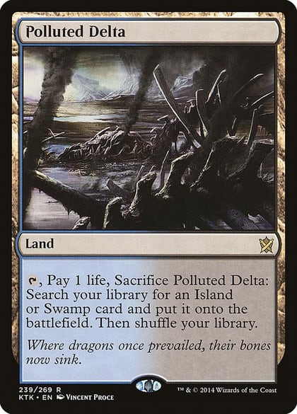 Polluted Delta, Khans of Tarkir 239