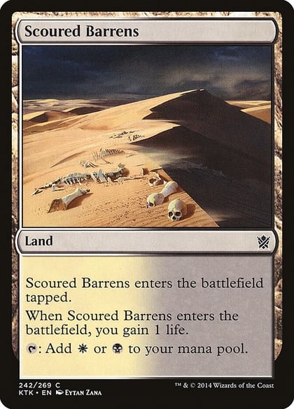 Scoured Barrens, Khans of Tarkir 242