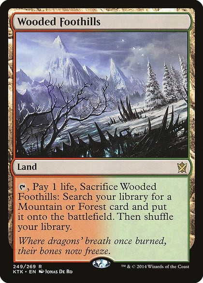 Wooded Foothills, Khans of Tarkir 249