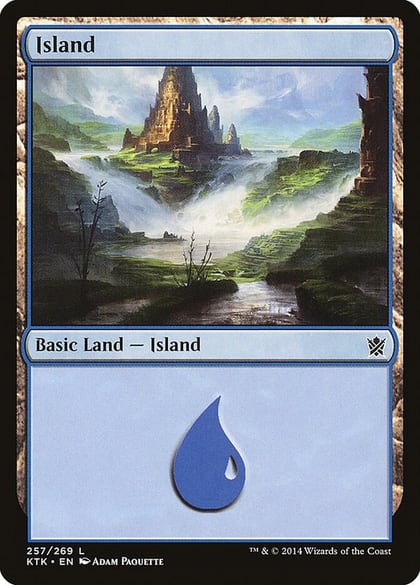 Island (257), Khans of Tarkir 257