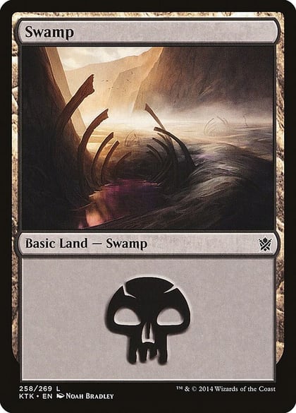 Swamp (258), Khans of Tarkir 258
