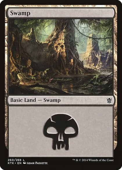 Swamp (260), Khans of Tarkir 260