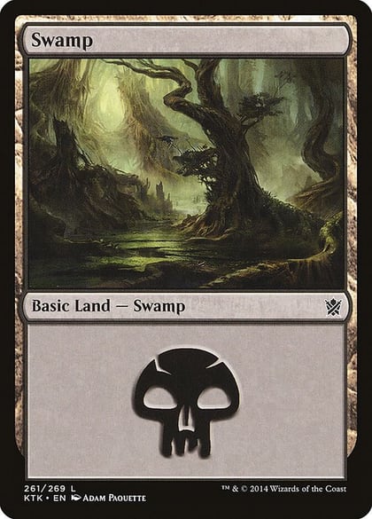 Swamp (261), Khans of Tarkir 261