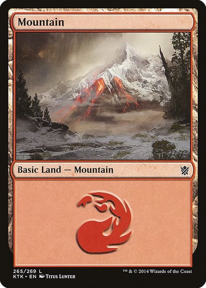 Mountain (265), Khans of Tarkir 265