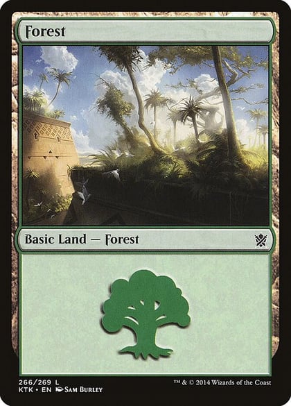 Forest (266), Khans of Tarkir 266